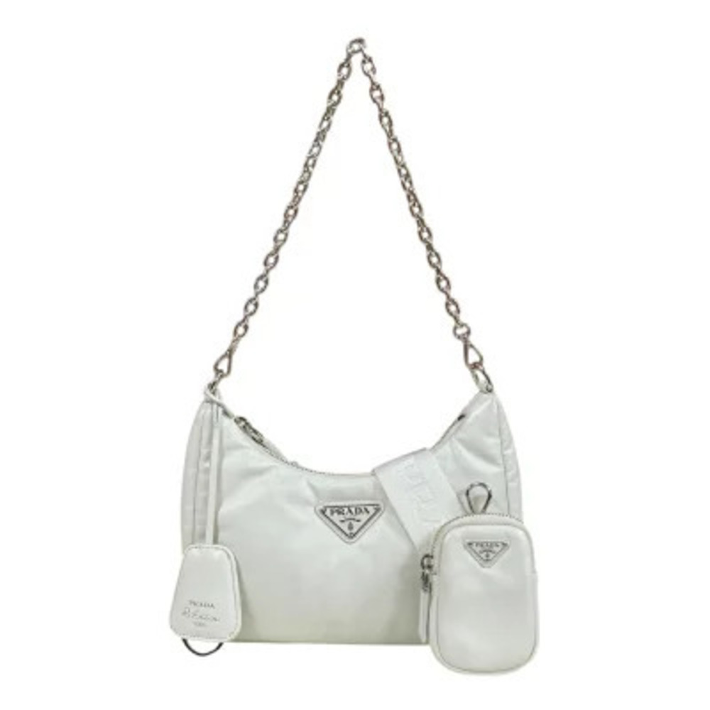 Prada Edition Shoulder Bag Leather White